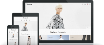 قالب Nop Minimal Responsive Theme