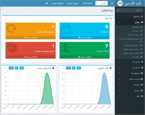 ناپ کامرس فارسی
