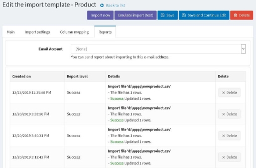 افزونه مدیریت ورود اطلاعات (Import Manager) - مدیریت 5