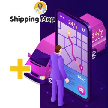 تصویر  انتخاب آدرس از روی نقشه Map