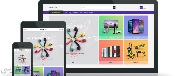 تصویر  قالب Pioneer  ناپ کامرس